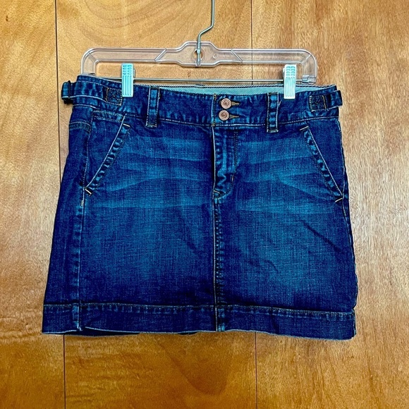 GAP Skirts Gap Jeans Denim Miniskirt Poshmark